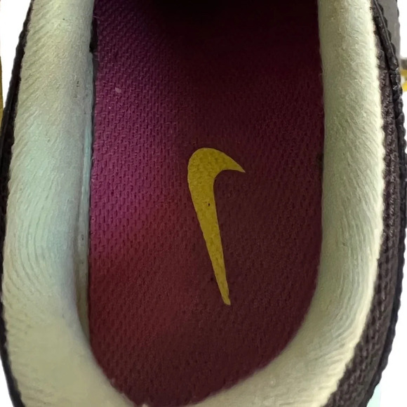 Nike Flex Trainer 3 Wms 7.5 Sneakers Black Mint Lace-up Mesh Training 580374-004 - Picture 4 of 8